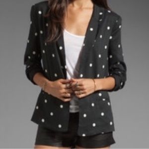 PJK Patterson J Kincaid black lightweight blazer